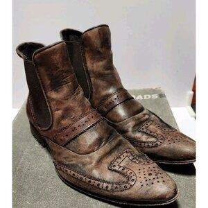 U Roads Chelsea Stretch Bootie Eco-Friendly Brown Boots 42 / 8.5